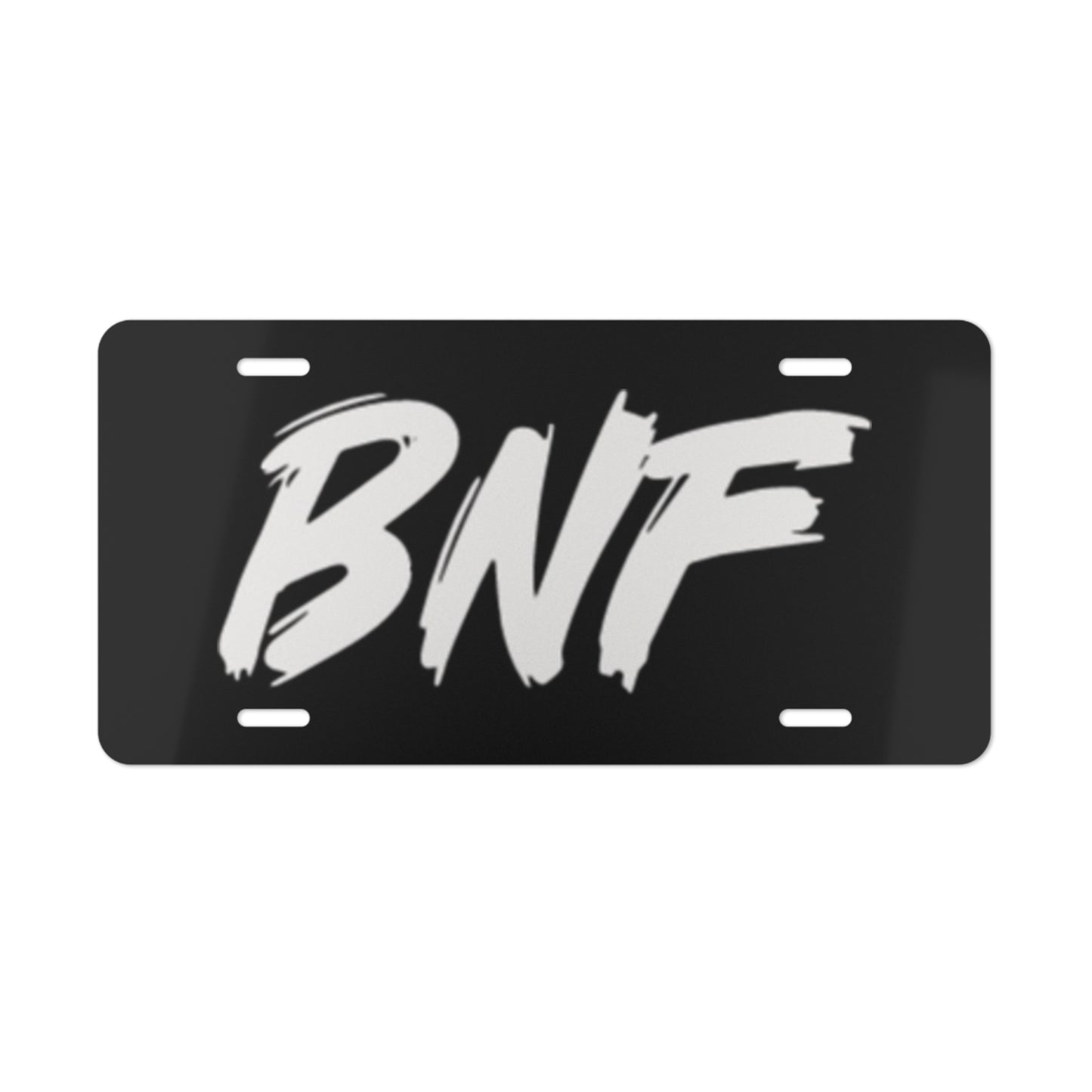 Vanity BNF Racing Plate