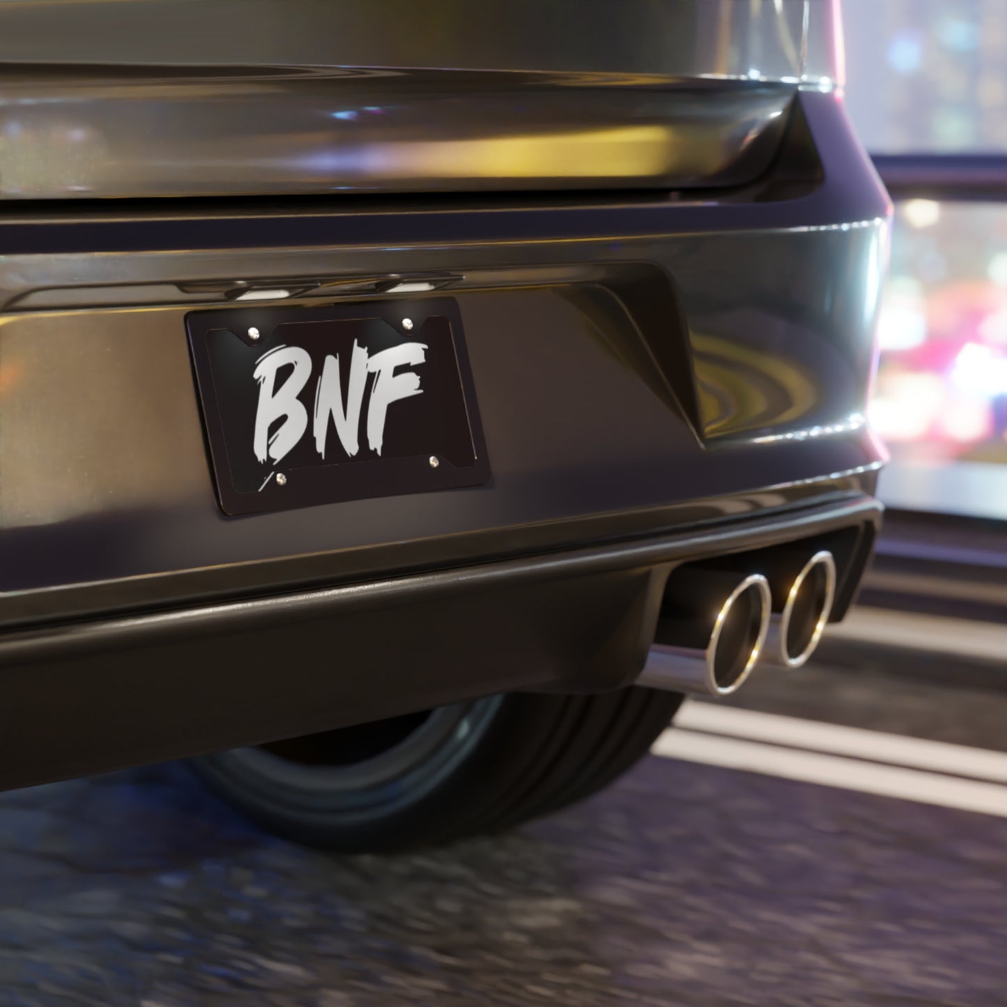 Vanity BNF Racing Plate